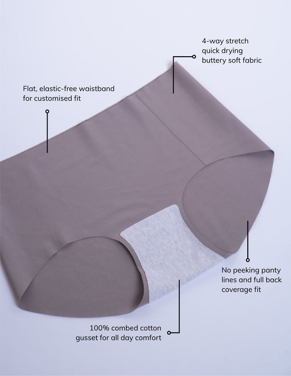Pack of 2 BareFit No Show Panty