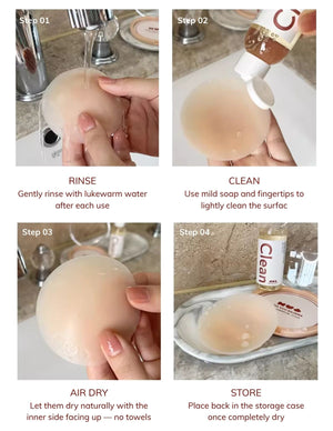 Invisi Silicon Matte Nipple Cover