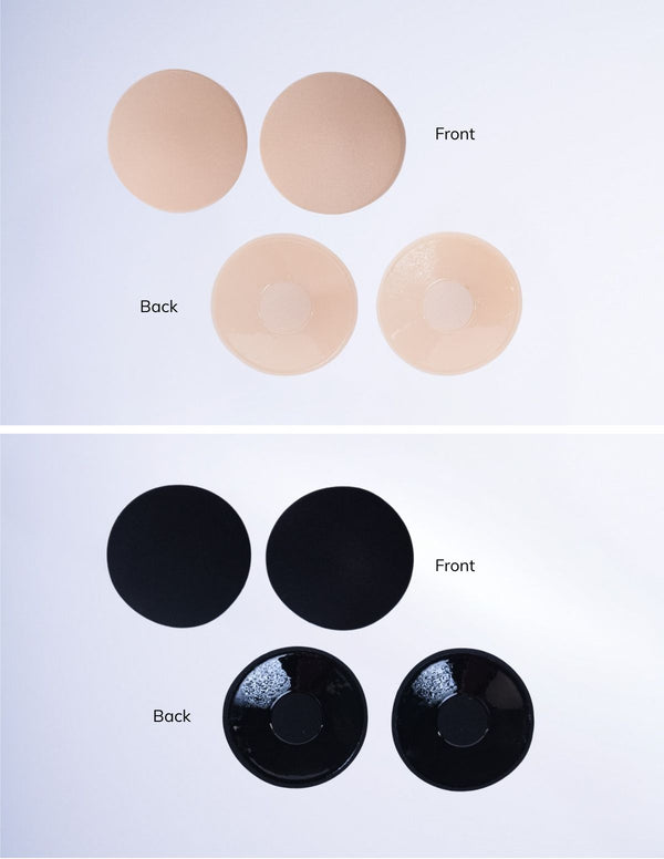 Sliq Matte Fabric Front Nipple Cover