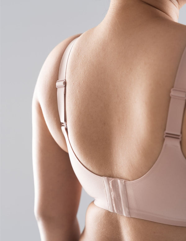 Aurora Mesh Neck Full Coverage Bra