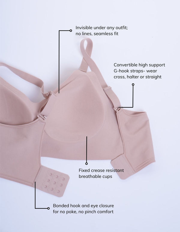 3D Up-Lift Wireless Sculpt Bra
