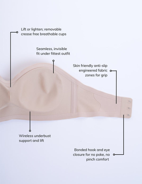 SnugHug Strapless Bra