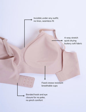 Pack of 2 Bare It All T-Shirt Bra