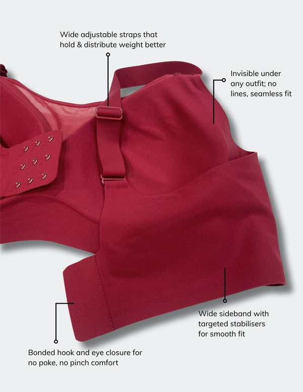 Aurora Mesh Neck Full Coverage Bra