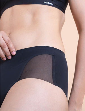 Elevess Mesh Detail Hipster