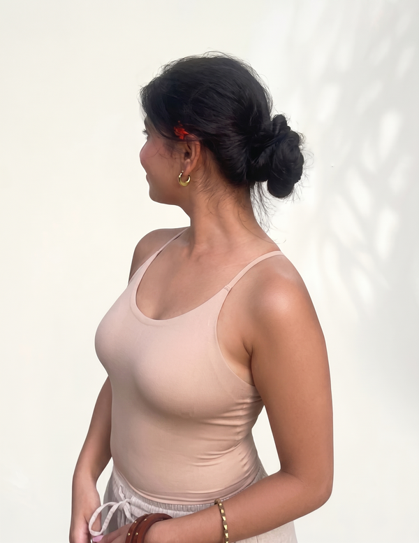 Linnea Seamless Shelf-Bra Camisole