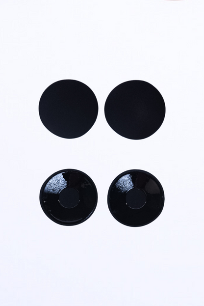 LayBareShop Sliq matte finish fabric front nipple cover with skin friendly silicone backing. Reusable, breathable, and invisible under clothes for all-day comfort and style.