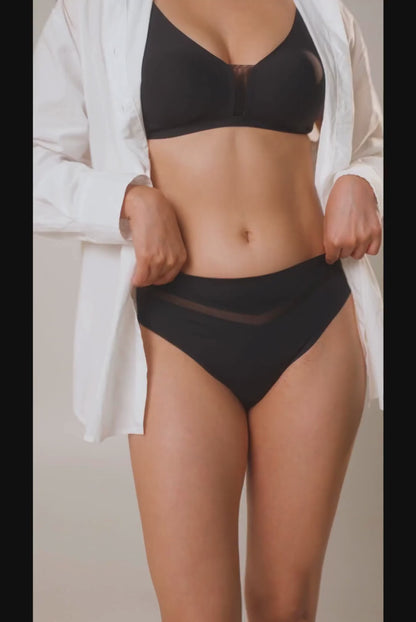 Amoura Mesh Detail Thong